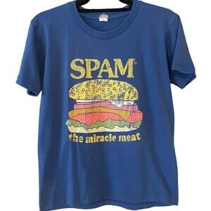 Vintage Y2K SPAM The Miracle Meat Shirt Adult Small